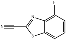 2-Benzothiazolecarbonitrile,4-fluoro-(9CI) Structure