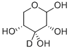 D-[3-2H]RIBOSE Struktur