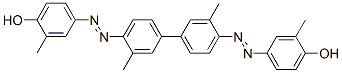 4,4'-Bis(3-methyl-4-hydroxyphenylazo)-3,3'-dimethyldiphenyl|