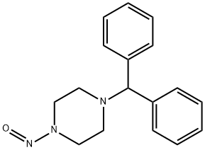 1-디페닐메틸-4-니트로소피페라진