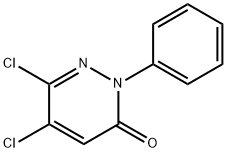 5,6-dichloro-2-phenyl-pyridazin-3-one 化学構造式