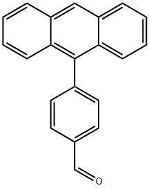 4-(Anthracen-10-yl)benzaldehyde 化学構造式