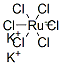 POTASSIUM HEXACHLORORUTHENATE(IV) 结构式