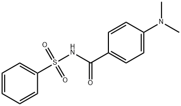 BenzaMide, 4-(diMethylaMino)-N-(phenylsulfonyl)-|