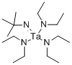 TANTALUM TRIS(DIETHYLAMIDO)-TERT-BUTYLIMIDE Structure