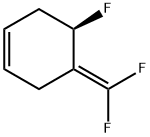 Cyclohexene, 4-(difluoromethylene)-5-fluoro-, (R)- (9CI) 结构式