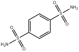 ベンゼン-1,4-ビススルホンアミド 化学構造式