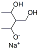 3-(hydroxymethyl)pentane-2,4-diol, sodium salt Struktur