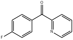 2-(4-フルオロベンゾイル)ピリジン 化学構造式