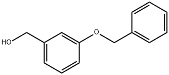3-(ベンジルオキシ)ベンゼンメタノール 化学構造式