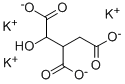 DL-异柠檬酸钾(三钾) 结构式