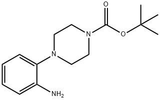 4-(2-AMINO-PHENYL)-PIPERAZINE-1-CARBOXYLIC ACID TERT-BUTYL ESTER Structure