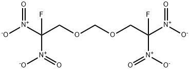 bis(2-fluoro-2,2-dinitroethoxy)methane  Structure