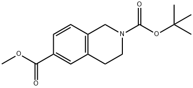 2-TERT-BUTYL 6-METHYL 3,4-DIHYDROISOQUINOLINE-2,6(1H)-DICARBOXYLATE