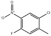 1-Chloro-4-fluoro-2-Methyl-5-nitrobenzene Structure