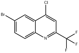 6-BROMO-4-CHLORO-2-(TRIFLUOROMETHYL)QUINOLINE