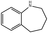 2,3,4,5-テトラヒドロ-1H-1-ベンゾアゼピン 化学構造式