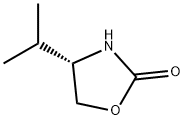 (S)-4-イソプロピル-2-オキサゾリジノン 化学構造式