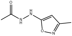 Acetic acid, 2-(3-methyl-5-isoxazolyl)hydrazide (9CI) Structure