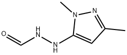 Hydrazinecarboxaldehyde,  2-(1,3-dimethyl-1H-pyrazol-5-yl)-  (9CI) Structure