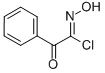 Benzeneethanimidoyl chloride, N-hydroxy-alpha-oxo-, (Z)- (9CI) Struktur