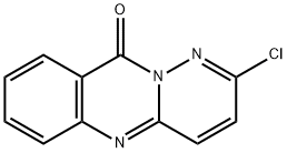 2-Chloro-10H-pyridazino[6,1-b]quinazolin-10-one Structure