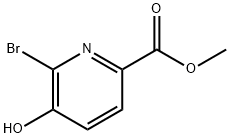 6-溴-5-羟基-2-吡啶羧酸甲酯,170235-19-5,结构式