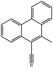 10-Methylphenanthrene-9-carbonitrile Struktur
