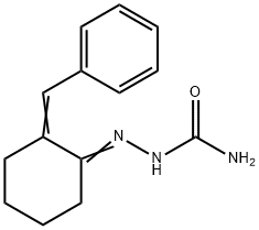 (1E,2E)-2-Benzylidenecyclohexanone semicarbazone,17026-13-0,结构式