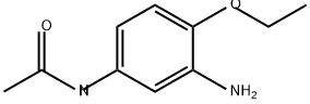 3'-アミノ-4'-エトキシアセトアニリド 化学構造式