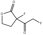 2(3H)-Furanone, 3-fluoro-3-(fluoroacetyl)dihydro- (9CI),170283-36-0,结构式