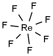 RHENIUM HEPTAFLUORIDE Structure