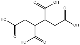 1,2,3,4-Butanetetracarboxylic acid Struktur