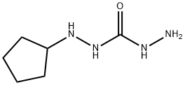 Carbonic  dihydrazide,  2-cyclopentyl-  (9CI) 结构式