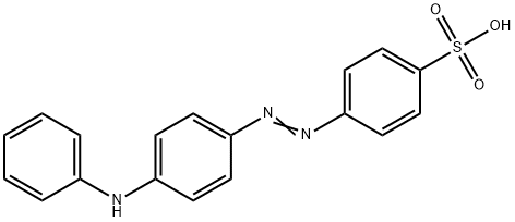 4-[[4-(anilino)phenyl]azo]benzenesulphonic acid  Struktur