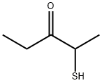 2-Mercapto-3-pentanone Structure