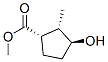 Cyclopentanecarboxylic acid, 3-hydroxy-2-methyl-, methyl ester, (1alpha,2alpha,3beta)- Structure