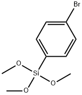 溴代苯基三甲氧硅烷, 17043-05-9, 结构式