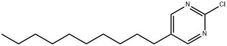 2-クロロ-5-デシルピリミジン 化学構造式