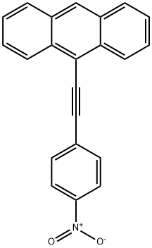 9-(4-Nitrophenylethynyl)anthracene Structure