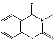 2-MERCAPTO-3-METHYL-3H-QUINAZOLIN-4-ONE,1705-09-5,结构式