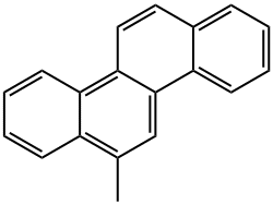 ６－メチルクリセイン 化学構造式