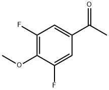 3,5-DIFLUORO-4-METHOXYACETOPHENONE Struktur