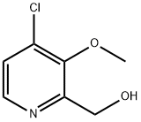 (4-chloro-3-Methoxypyridin-2-yl)Methanol Struktur