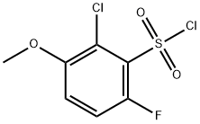 2-Chloro-6-fluoro-3-methoxybenzenesulfonylchloride,1706430-87-6,结构式