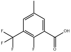 2-Fluoro-5-methyl-3-(trifluoromethyl)benzoic acid