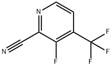 3-Fluoro-4-(trifluoromethyl)picolinonitrile Structure