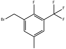 2-Fluoro-5-methyl-3-(trifluoromethyl)benzyl bromide|