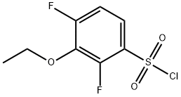 3-Ethoxy-2,4-difluorobenzenesulfonylchloride 结构式