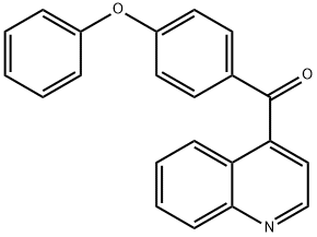 4-(4-Phenoxybenzoyl)quinoline Struktur